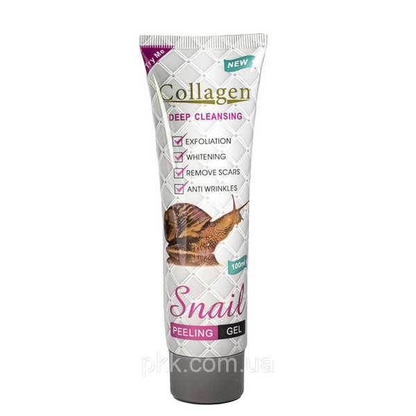 Пілінг-гель для обличчя Collagen Snail освітлюючий PM6922 фото