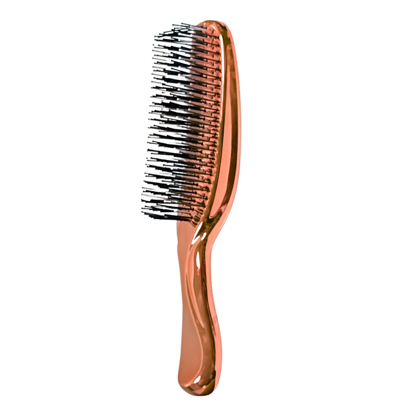 Масажна щітка для волосся та шкіри голови Salon Professional Scalp Brush (SP 1454), Бронзова SP 1454 фото