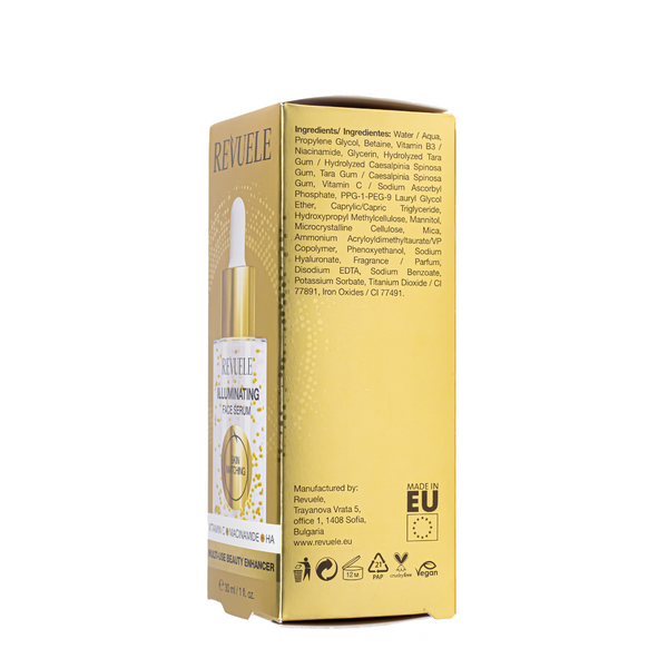 Сыворотка для сияния кожи лица Revuele Illuminating Face Serum Vitamin C, 30 мл 5060565108165 фото