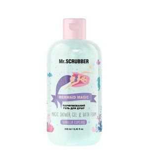 Парфюмированный гель для душа 2 в 1 Mr. Scrubber Mermaid Magic от 3 лет бессульфатный 250 мл Mr 1623 фото