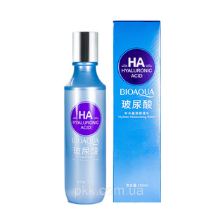 Тонер для обличчя Bioaqua Water Get Hyaluronic Acid Moisture Toner з гіалуроновою кислотою