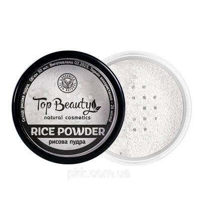 Пудра для обличчя рисова Top Beauty Rice Powder TB-7291 фото