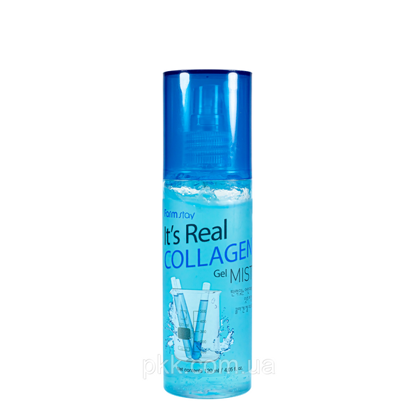 Гель мист для лица FarmStay It's Real Collagen Gel Mist с коллагеном 120 мл FS 7523 фото