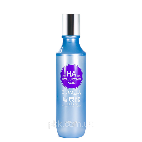 Тонер для обличчя Bioaqua Water Get Hyaluronic Acid Moisture Toner з гіалуроновою кислотою