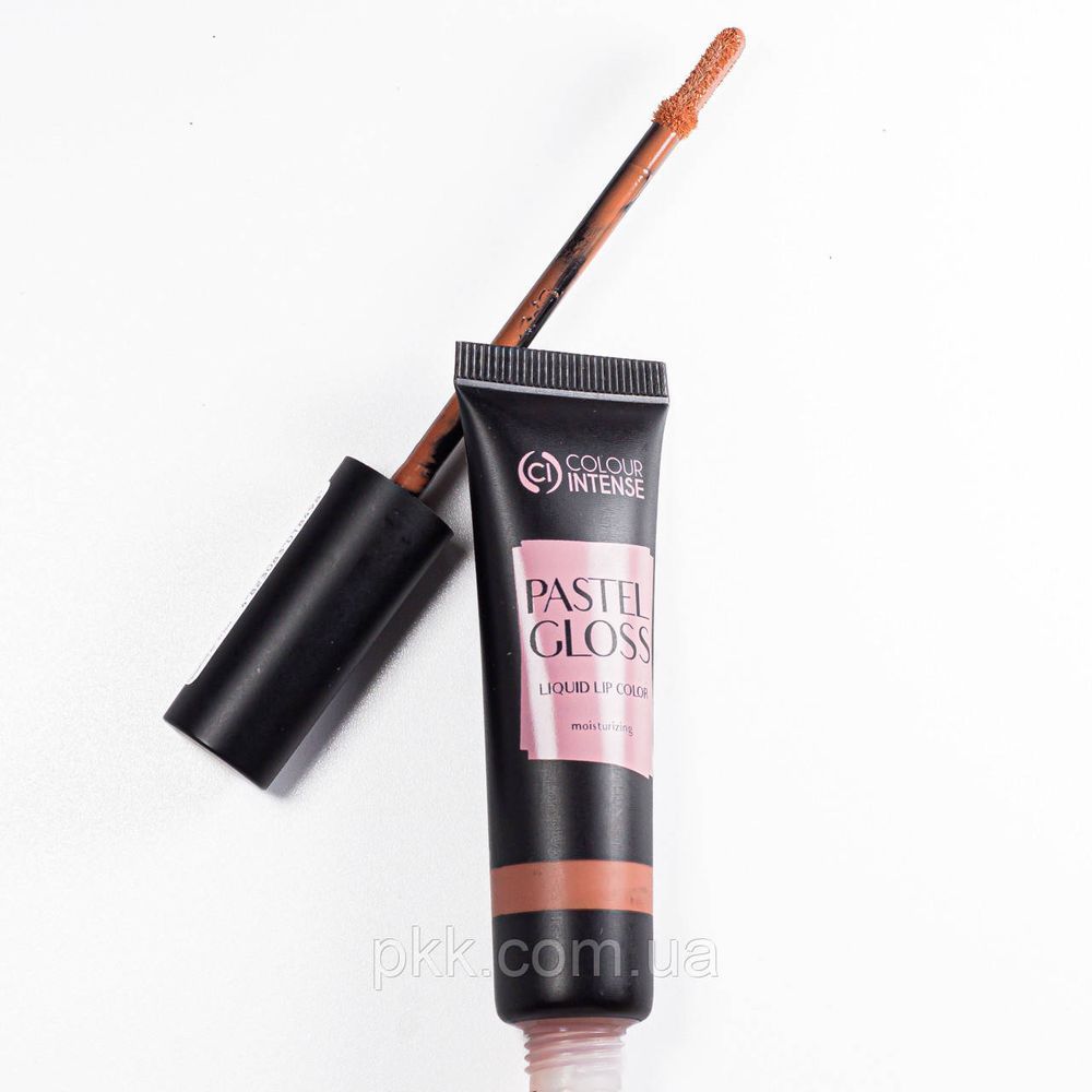 Блиск для губ Colour Intense Pastel Gloss 12 мл № 03 Глянцевий Cofee Нюдово-коричневий CI 3580 фото