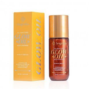 Олія-шимер для тіла Bogenia Glow Oil Body Shimmer Radiant Bronze 100 мл BG462(004) фото