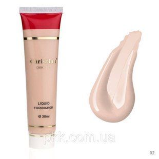 Тональна основа для обличчя Christian Liquid Foundation SPF10 LF 01 № 02 Ванільно Бежевий LF-01 фото