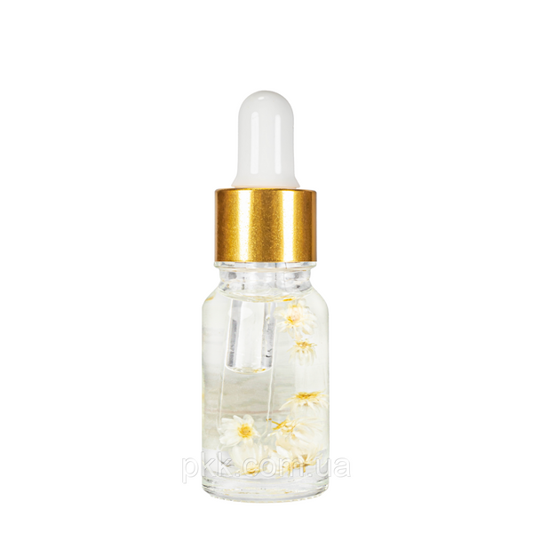 Олія для кутикули YouPOSH Flower Cuticle Oil з сухоцвітом 10 мл Жасмин Jasmine YP 1551 фото