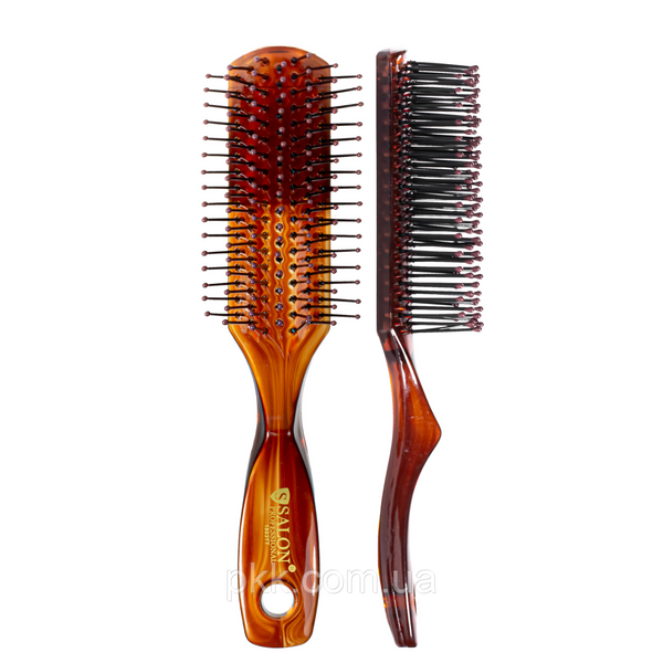 Щітка для волосся Salon Professional масажна пластикова 1803 TТ SL фото