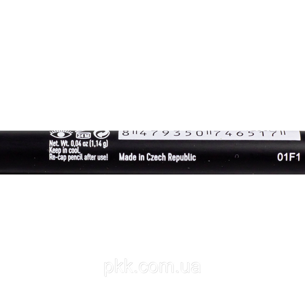 Олівець для очей Notage Waterproof eye liner водостійкий контурний № 601 Чорний NO 5124 фото