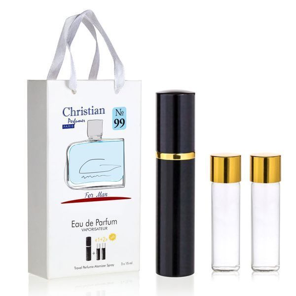 Духи с атомайзером в подарочной упаковке 3 шт по 12 мл Christian "Essential Sport" № 99 K-155-099 фото