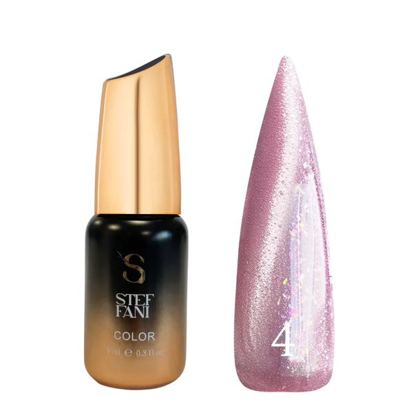 Гель-лак для ногтей Steffani Cat Eye Euphoria, 9 мл, 04 Сиреневый SCE09 фото