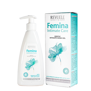 Ніжний гель для інтимної гігієни Revuele Femina Intimate Care Wash Gel 250 мл 5060565102859 фото