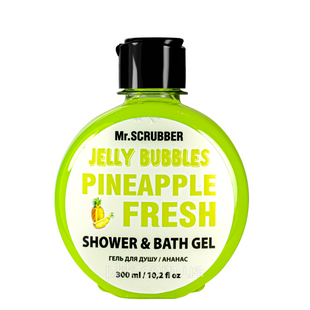 Гель для душу Mr Scrubber Jelly Bubbles Pineapple Shower & Bath Gel 300 мл Mr 0224 фото