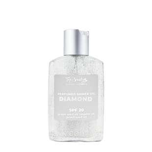 Олія суха для тіла до та після засмаги із шимером Top Beauty Diamond SPF 20, 100 мл TB-7882 фото