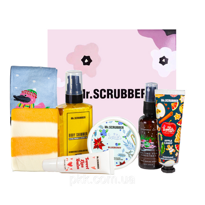 Подарунковий набір косметики Mr Scrubber Holiday mood із 8 продуктів Mr 0859 фото
