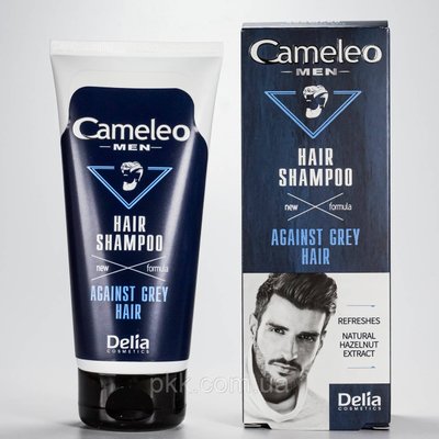 Шампунь для чоловіків проти сивини Delia Cosmetics Cameleo Men 150 мл 3001 DC фото