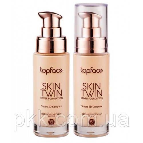 Тональна основа TopFace Skin Twin Cover Foundation SPF20 № 01 PT464 фото