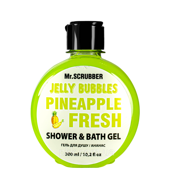 Гель для душа Mr Scrubber Jelly Bubbles Pineapple Shower & Bath Gel 300 мл Mr 0224 фото