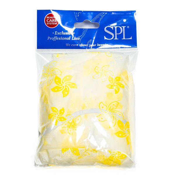 Шапочка для душу поліетиленова SPL Shower Cap 93080 SPL Жовта