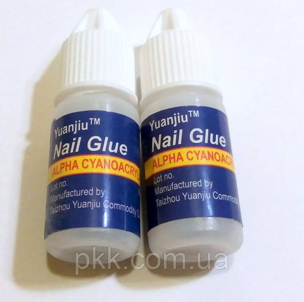 Клей для нігтів тіпс страз Nail Glue упаковка 5 шт 3 гр 09-01 фото