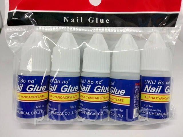 Клей для ногтей типс страз Nail Glue 3 гр 09-01 фото