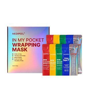 Подарунковий набір масок-плівок для обличчя Medi-Peel In My Pocket Wrapping Mask Set, 10 шт*4 мл Medi11230 фото