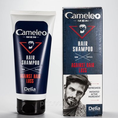 Шампунь для чоловіків проти випадіння волосся Delia Cosmetics Cameleo Men 150 мл. 3002 DC фото