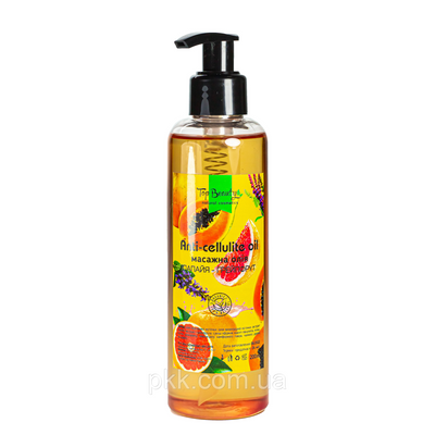 Антицелюлітна олія для тіла Top Beauty папая і грейпфрут 200 г TB-7196 фото