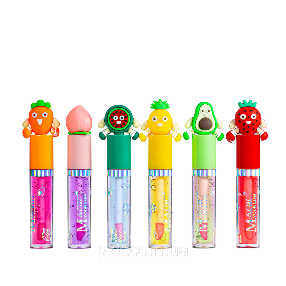 Блиск для губ проявний Magic Lip Gloss LC861 набір 6 шт. LC861 фото
