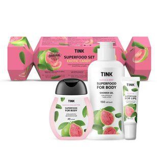Подарунковий набір косметики для тіла Tink Superfood Set Exotic Candy, 3 продукти Tink 10942 фото