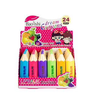 Гигиенический бальзам для губ Baolishi Dream Crayons с фруктовыми ароматами В 097 фото