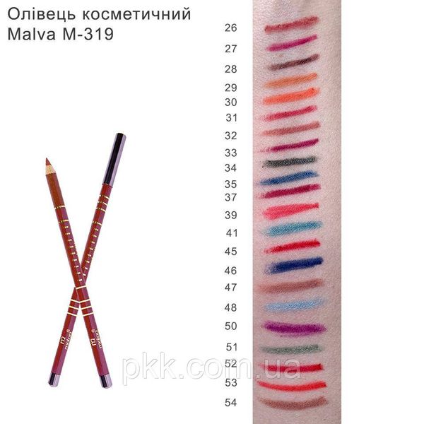 Олівець для губ Malva Cosmetics М 319 № 03 Terracotta М 319 lip фото