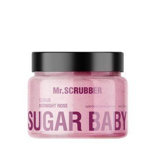 Скраб для тіла цукровий Mr. Scrubber Sugar Baby Midnight Rose парфумований, 450 г Mr1891 фото