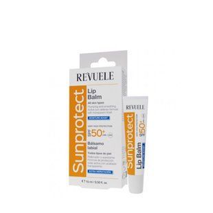 Бальзам для губ солнцезащитный увлажняющий Revuele Sunprotect Lip Balm SPF50+, 15 мл 5060565109926 фото