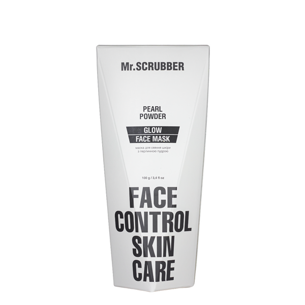 Маска для сияния кожи лица Mr.Scrubber Fase Control Glow Mask с жемчужной пудрой, 100 мл Mr 1107 фото