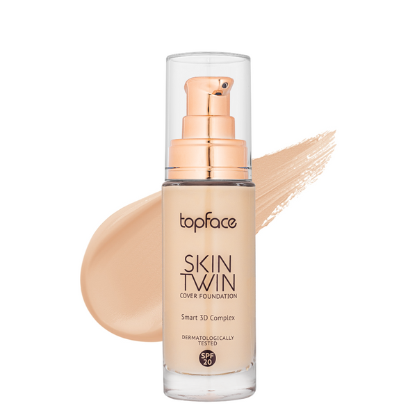 Тональна основа TopFace Skin Twin Cover Foundation SPF20 № 04 PT464 фото
