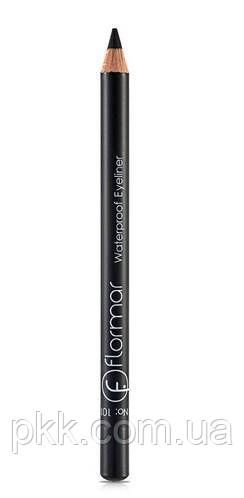 Олівець для очей Flormar Waterpoof Eyeliner водостійкий № 101 Чорний FM 3924 фото