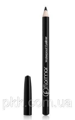 Олівець для очей Flormar Waterpoof Eyeliner водостійкий № 101 Чорний FM 3924 фото