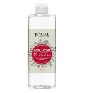 Тонік для обличчя зволожувальний з рожевою водою Revuele Hydrating Face Toner, 400 мл