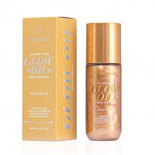Олія-шимер для тіла Bogenia Glow Oil Body Shimmer Sunlit Bronze 100 мл BG462(006) фото