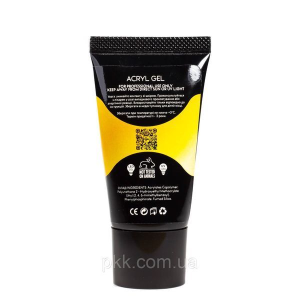 Акригель для наращивания ногтей YouPOSH Acryl Gel 30 мл № 1 YP 6308 фото