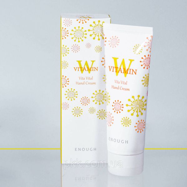 Крем для рук з вітамінним комплексом Enough W Vitamin Vita Hand Cream 100 мл EN 5730 фото