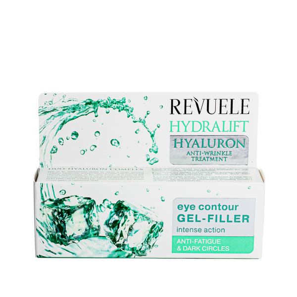 Гель філер для контуру очей Revuele Hydralift Hyaluron Gel Filler розгладжуючий 25 мл 3800225901598 фото