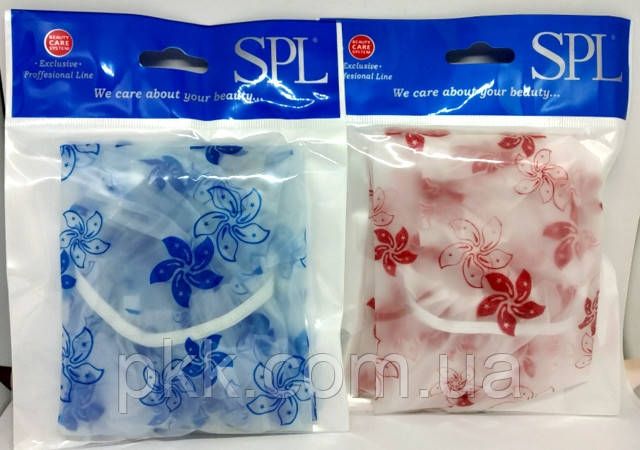 Шапочка для душу поліетиленова SPL Shower Cap 93080 Фіолетова 93080 SPL фото