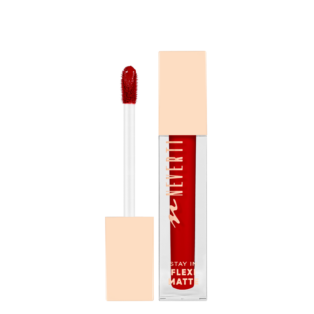 Помада для губ матовая водостойкая Neverti Matte Liquid Lipstick NP801, 012 Midnight Wish Вишневая NP801 фото