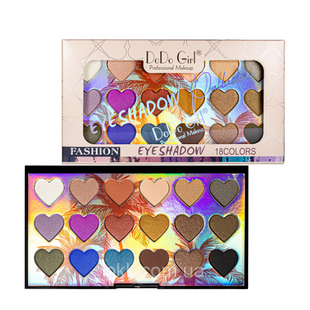 Палетка тіней для повік DoDo Girl Fashion Eyeshadow 18 кольорів D3152 фото