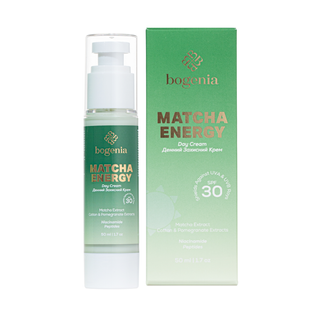 Дневной крем для лица с матчей и SPF 30 Bogenia Matcha Day Cream 50 мл BG459(001) фото