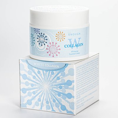 Освітлювальний крем для обличчя Enough W Collagen Whitening Premium Cream з колагеном 50 мл EN 5658 фото