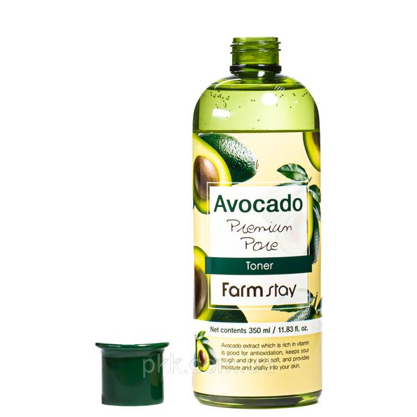 Зволожуючий тонер для обличчя з авокадо FarmStay Avocado Premium Pore Toner 350 мл FS 5257 фото